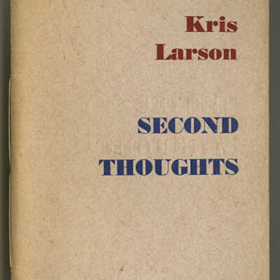 Second Thoughts | Kris Larson