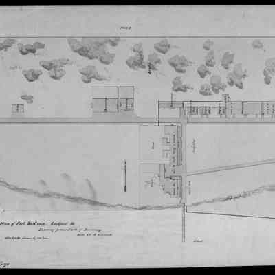 Plan of Fort Sullivan, Eastport, Maine Showing Present Site of Buildings