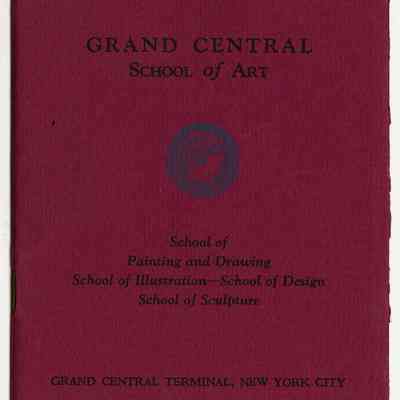 Grand Central School of Art | School Booklet | 1928?