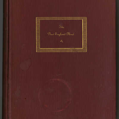 The New England Mind: The Seventeenth Century | Perry Miller
