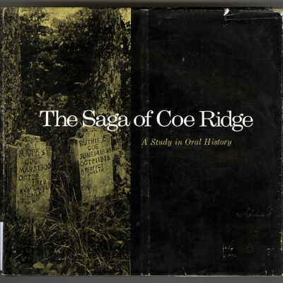 The Sage of Coe Ridge: A Study in Oral History | William Lynwood Montell