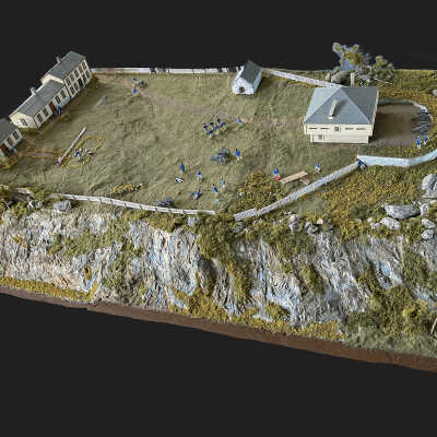 Fort Sullivan Model, Eastport, Maine