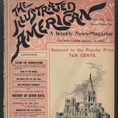 Our Northeast Boundary | The Illustrated American, Vol. XIII, No. 2, January 14, 1893, pp. 49 - 51