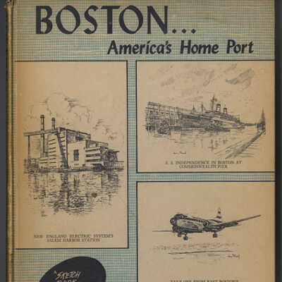 Boston ... America's Home Port: A Sketch Book by Jack Frost