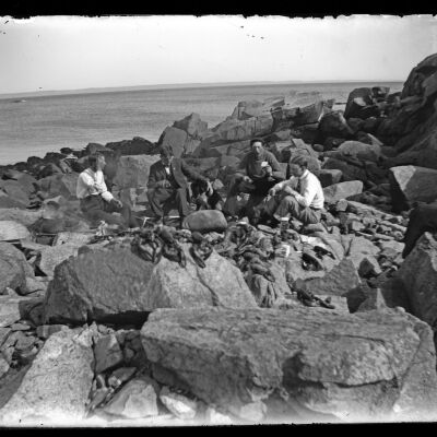 Lubec Glass Plate Negative 60b