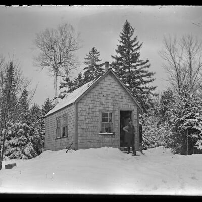 Lubec Glass Plate Negative 48