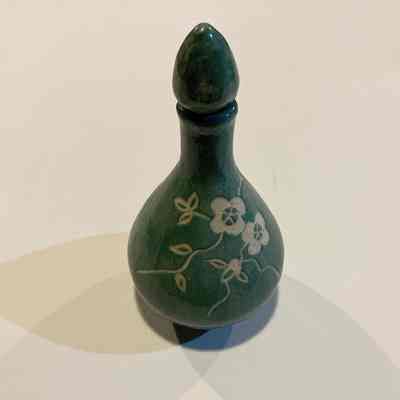 Hand Painted Vase | Dorothy Waide | Eastport, Maine