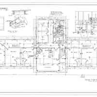 Passamaquoddy Bay Tidal Power Development | Temporary Buildings | Utilities Building | Second Floor Plan | Q-E 21/2