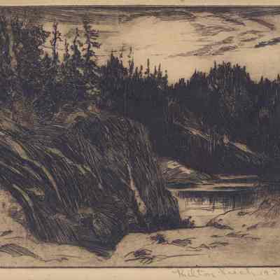 Coastal Forested Landscape | Hilton Leech | 1932
