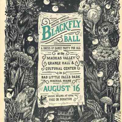 Blackfly Ball 2014 [Poster] | Beehive Design Collective | Second Copy