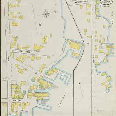 Lubec, Maine Sanborn Perris Map Co., Dec. 1893 Sheet 11