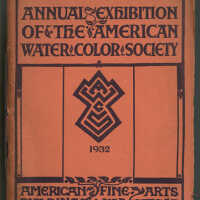 Annual Exhibition of the American Water Color Society | Catalogue, October 27 - November 13, 1932 | American Fine Arts Building, 215 West Fifty-Seventh Street, New York, New York