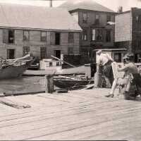 Waterfront, Eastport, Maine c.1930