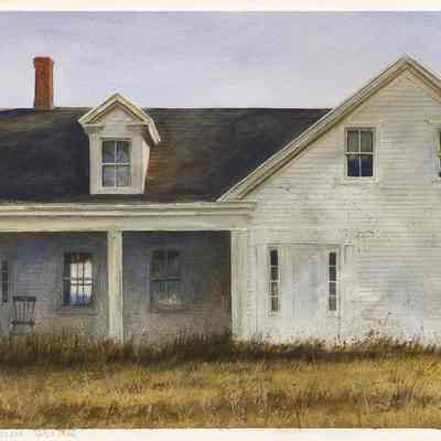 Richard A. Vickerson | Water View, Eastport, Maine | Watercolor | 2008
