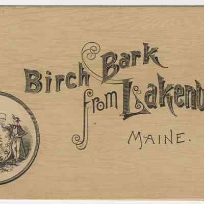 Cover of Birch Bark from Lakenwild, Maine