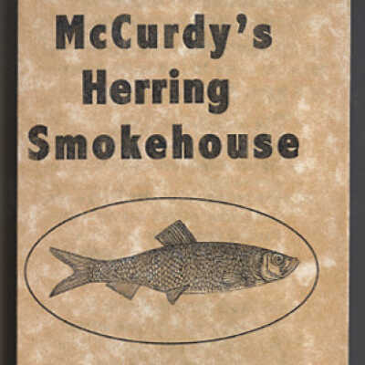 Historic McCurdy's Herring Smokehouse | Lubec Landmarks, Lubec, Maine | Brochure