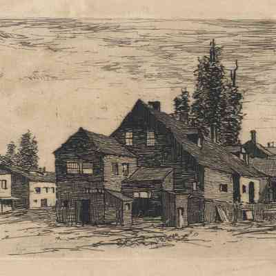 Charles A. Platt | Nova Scotia | 1882 | Etching