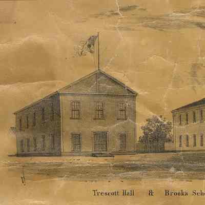 Trescott Hall | Boynton Street, Eastport, Maine | Built 1831, Burned 1881
