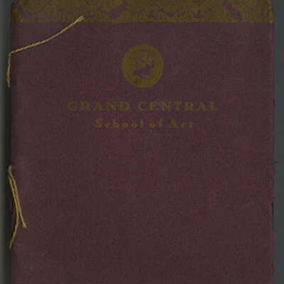 Grand Central School of Art | Grand Central Terminal, New York City | School Catalogue | c.1930