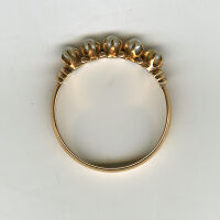 Gold Ring with Five Pearls | Rebecca "Bertie" Loring | Eastport, Maine