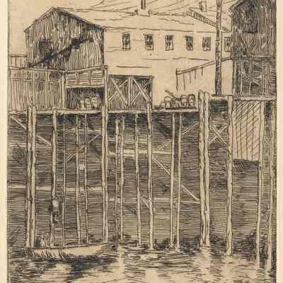 Low Tide, Lubec, Maine | Frank Waugh | 1934