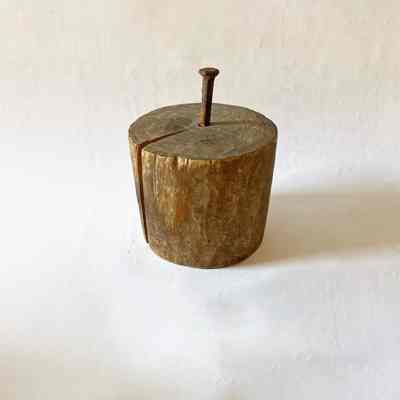 Wooden Basket Mold | Passamaquoddy | c.1900