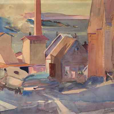 Watercolor | Sandor Bernath | 1928