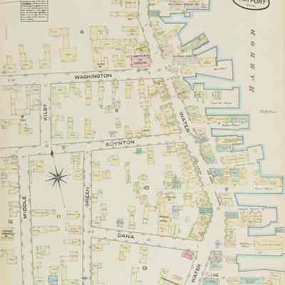 Eastport, Maine Sanborn Map Co., Sept. 1884 Sheet 2
