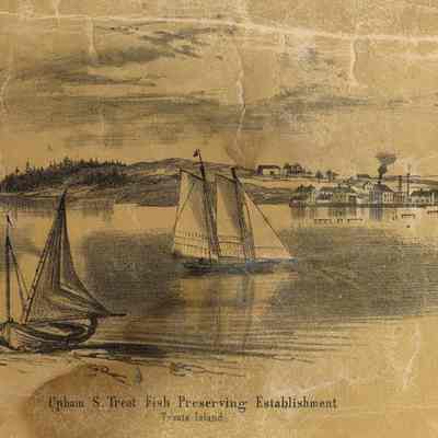 Upham S. Treat Fish Preserving Establishment | Treat's Island