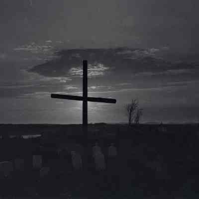 The "Cemetery of Big and Little Crosses" | Pleasant Point/Sipayik, Maine | Cecil Greenlaw | 1960