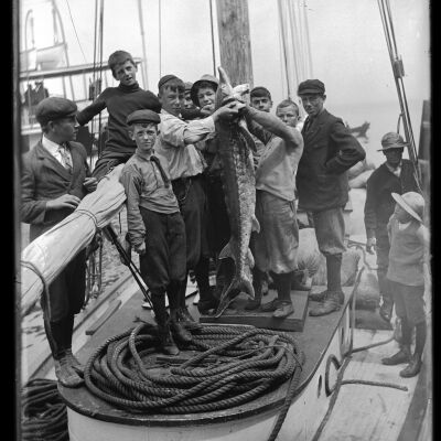 Lubec Glass Plate Negative 18