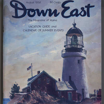 August Tapestry | Ruth L.W. Draper | Down East Magazine, August 1968, Volume XV, Number 1, pp. 42 - 45