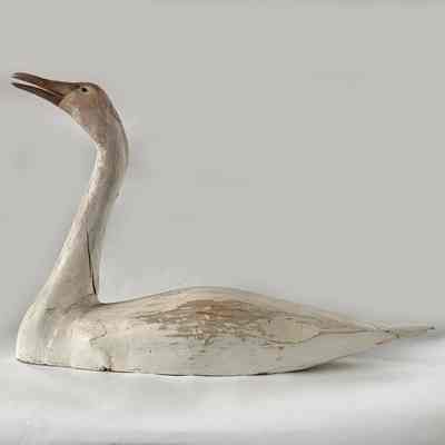 Robert Stark | Carved Wooden Swan