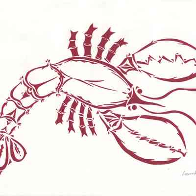 Francis Hamabe | Lobster | Silkscreen Print