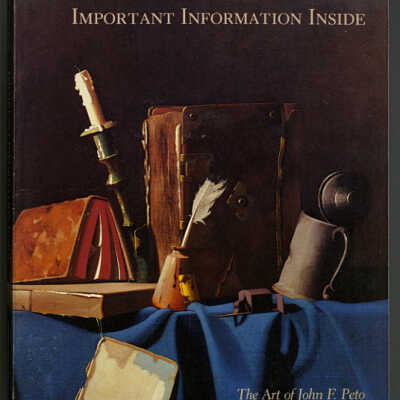 Important Information Inside: The Art of John F. Keto and the Idea of Still-Life Painting in Nineteenth-Century America | John Wilmerding