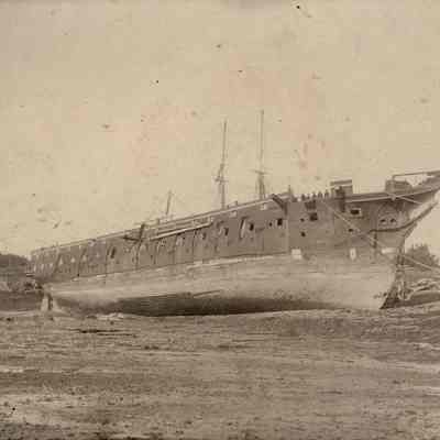 Civil War Ship, U.S.S. Minnesota | Broad Cove, Eastport, Maine | 1901