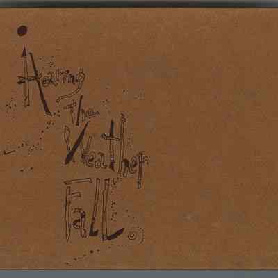 Hearing the Weather Fall | Excerpts from a Diary: Machias Seal Island | Anne Mazlish | Drawings by Robert S. Neuman