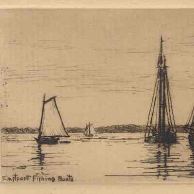 Eastport Fishing Boats | Le Baron Cooke