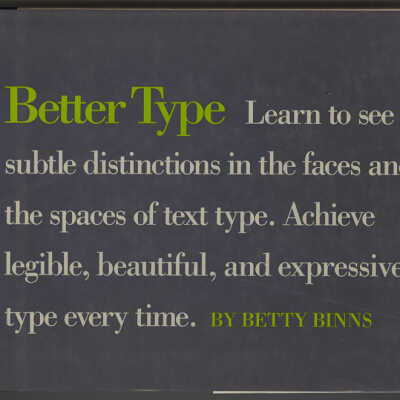 Better Type | Betty Binns