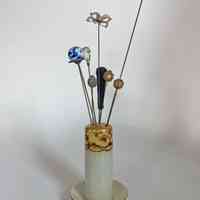 Hat Pins and Holder