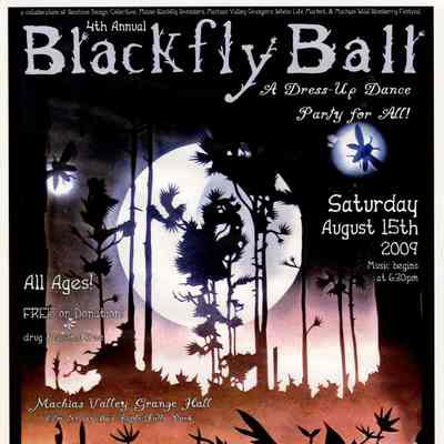 Blackfly Ball 2009 [Poster] | Beehive Design Collective | Second Copy