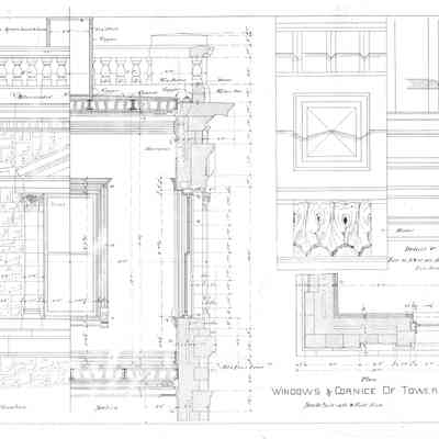 U.S. Custom House & Post Office | Eastport, Maine | Drawing No. 22