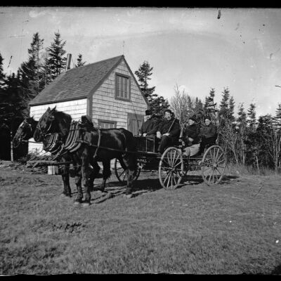 Lubec Glass Plate Negative 63