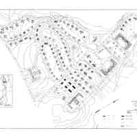 Passamaquoddy Bay Tidal Power Development | Temporary Buildings | Plot Plan | Q-A 10/1