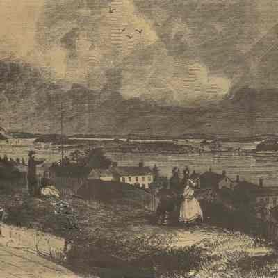 View from in Front of Block House, Fort Sullivan | Eastport, Maine
