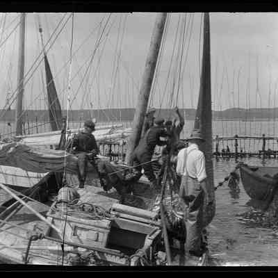 Grand Manan - 15 | Original ID: IV 57"E", "Seining a Weir"
