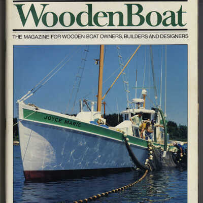 Pauline: A Working Sardine Carrier | Maynard Bray, Photographs by Benjamin Mendlowitz | WoodenBoat Magazine, July / August 1984, Number 59, pp. 74 - 75