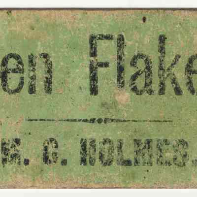 Ten Flake Ticket | M.C. Holmes Sardine Factory, Eastport, Maine | c.1890