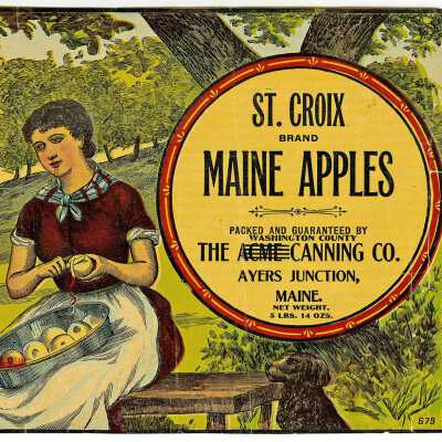 St. Croix Brand Maine Apples | The Acme Canning Company, Ayers Junction, Maine