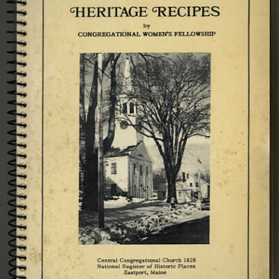 Heritage Recipes by Congregational Women's Fellowship